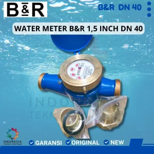 Water Meter BR 1,5 Inch Flow Meter 1 1/2 inch DN40 Meter Air