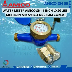 Water Meter Amico SNI 1 Inch LXSG-25E - Meteran Air Amico DN25MM Coklat
