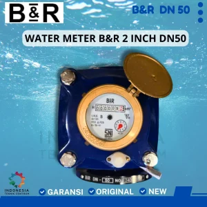 Water Meter BR 2 Inch Flow Meter DN50 Meter Air