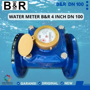 Water Meter BR 4 Inch Flow Meter DN100 Meter Air
